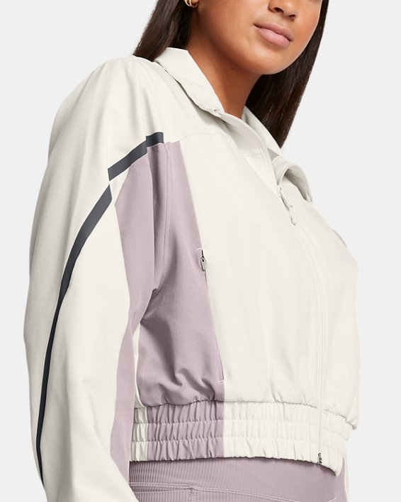 Women's UA Unstoppable Crop Jacket | Under Armour Women's UA Unstoppable Crop Jacket | Under Armour